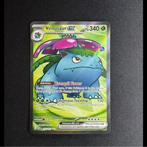 Venusaur EX Pokémon Card - 182/165